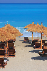 Image showing summer on the beach in Greece