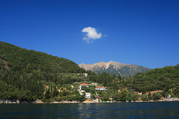 Image showing Nidri on Lefkas island Greece