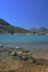 Image showing Nidri on Lefkas island Greece