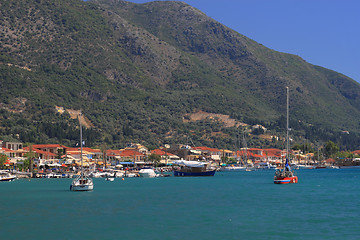 Image showing Nidri on Lefkas island Greece