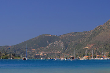 Image showing Nidri on Lefkas island Greece