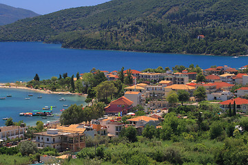 Image showing Nidri on Lefkas island Greece