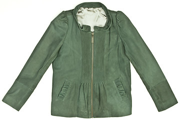 Image showing Green Women's jacket