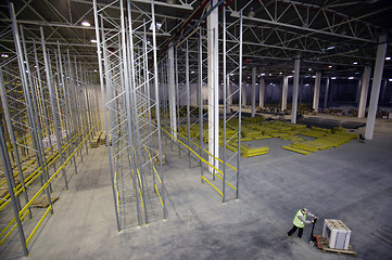 Image showing Empty room of storehouse