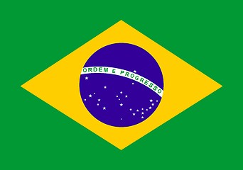 Image showing Brazil Flag