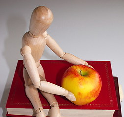 Image showing apple for the teacher