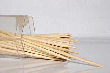 Image showing toothpicks