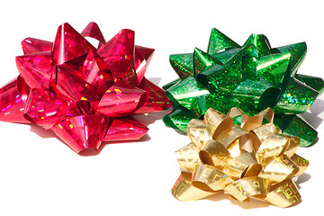 Image showing foil bows