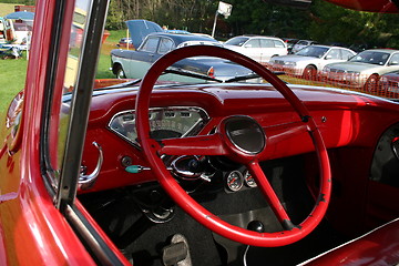Image showing steering wheel