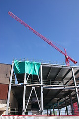Image showing consruction site crane