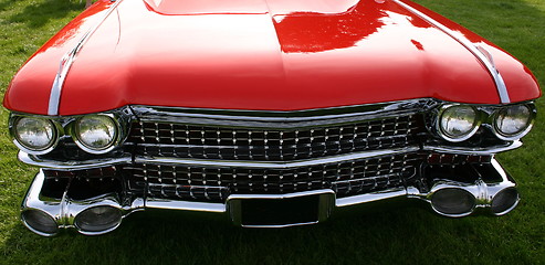 Image showing front grill of a car