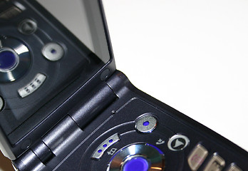 Image showing open mobile phone