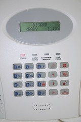 Image showing security keypad controller