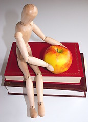 Image showing apple for the teacher