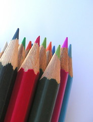 Image showing pencil crayons