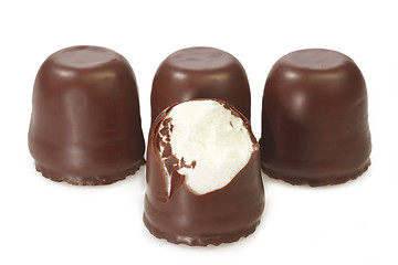 Image showing Chocolate marshmallow