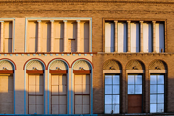 Image showing Colorful facade