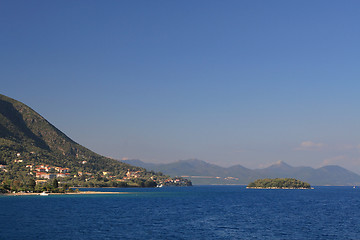 Image showing Nidri on Lefkas island Greece