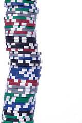 Image showing Casino gambling chips