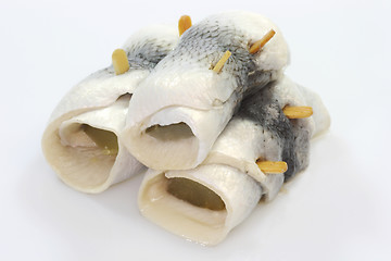 Image showing Rolled herring