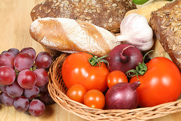 Image showing Food assortment