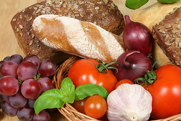 Image showing Food assortment 