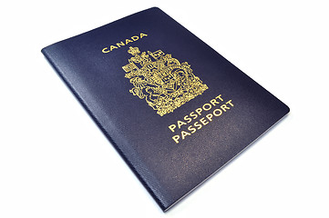 Image showing Canadian passport