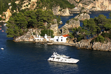 Image showing Panagias island in Parga Greece