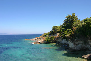 Image showing Gaios in Paxos island Greece