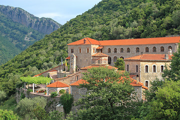 Image showing Greek orthodox monastery