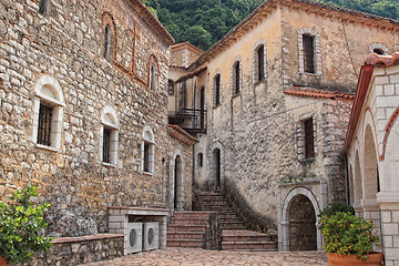 Image showing Greek orthodox monastery