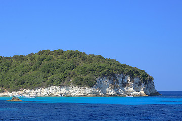 Image showing anti Paxos island Greece