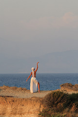 Image showing Woman meditating