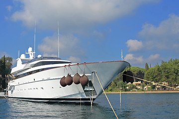 Image showing luxurious yacht