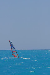 Image showing Wind surfing