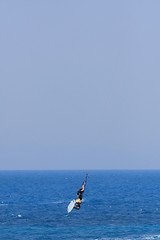 Image showing kite boarder