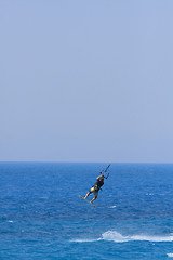 Image showing kite boarder