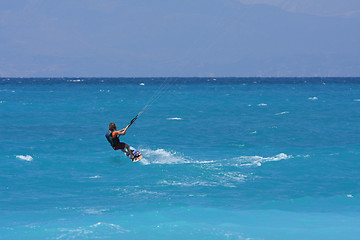 Image showing kite boarder