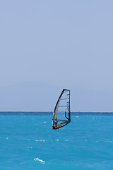 Image showing Wind surfing