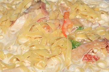 Image showing Fresh cooked pasta