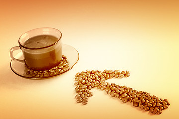 Image showing Cup with coffee