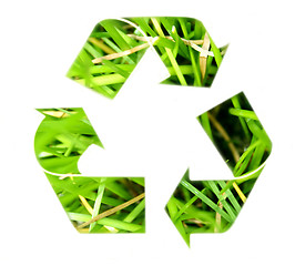 Image showing Recycle symbol .