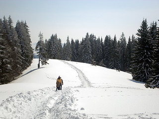 Image showing Winter in the mountains