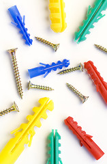 Image showing Screws and Dowels