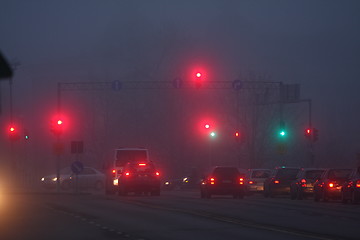 Image showing Foggy night