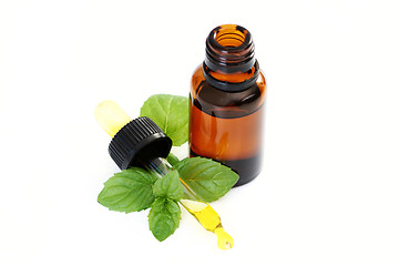 Image showing peppermint oil