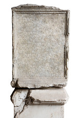 Image showing Blank stone in Coliseum