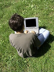 Image showing teen and laptop #3