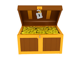 Image showing Treasure chest