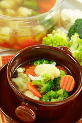 Image showing Vegetable soup